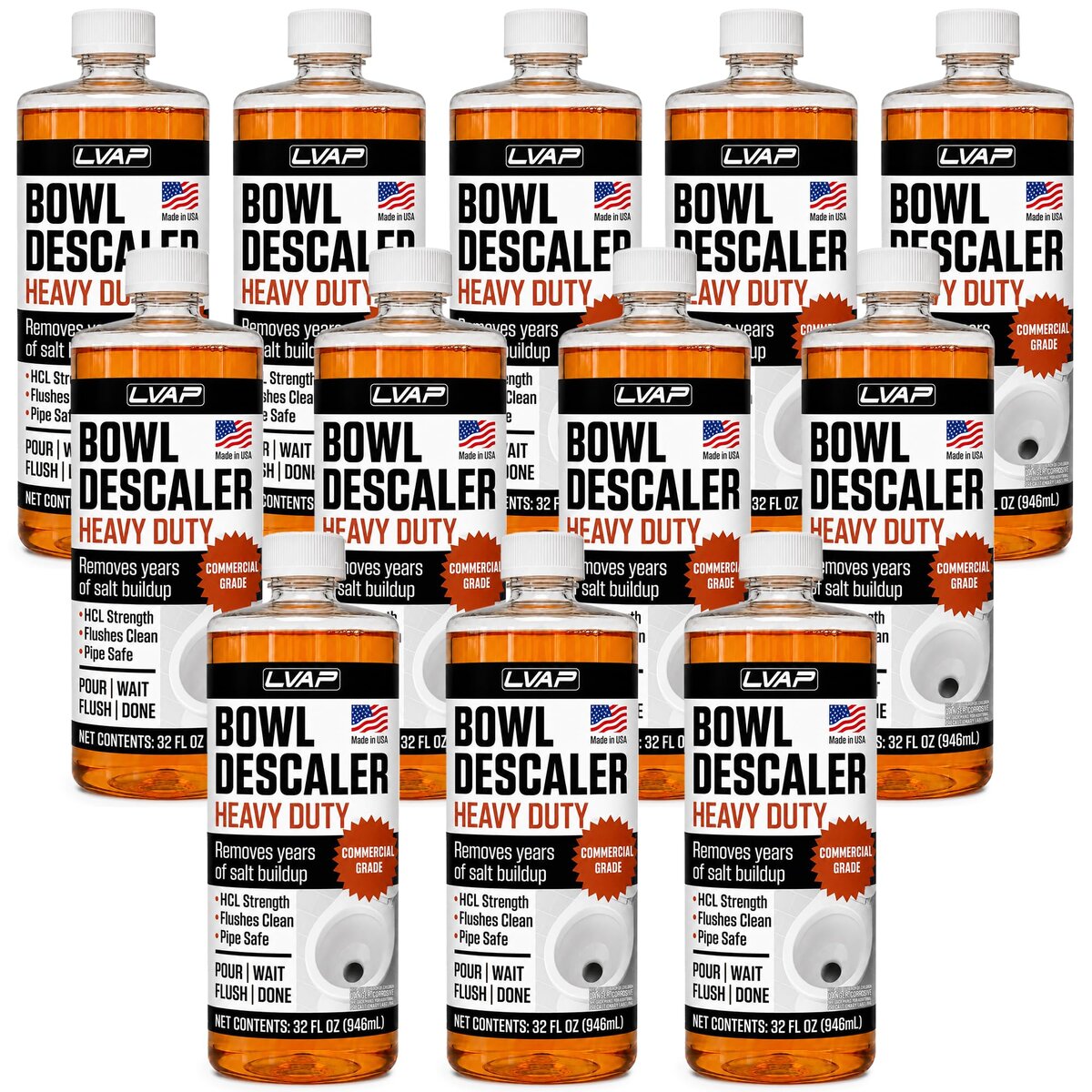 LVAP Toilet Bowl Descaler 12-Pack