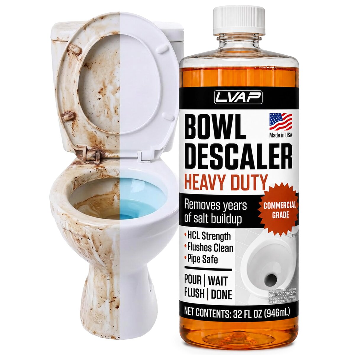 LVAP Toilet Bowl Descaler 2-Pack