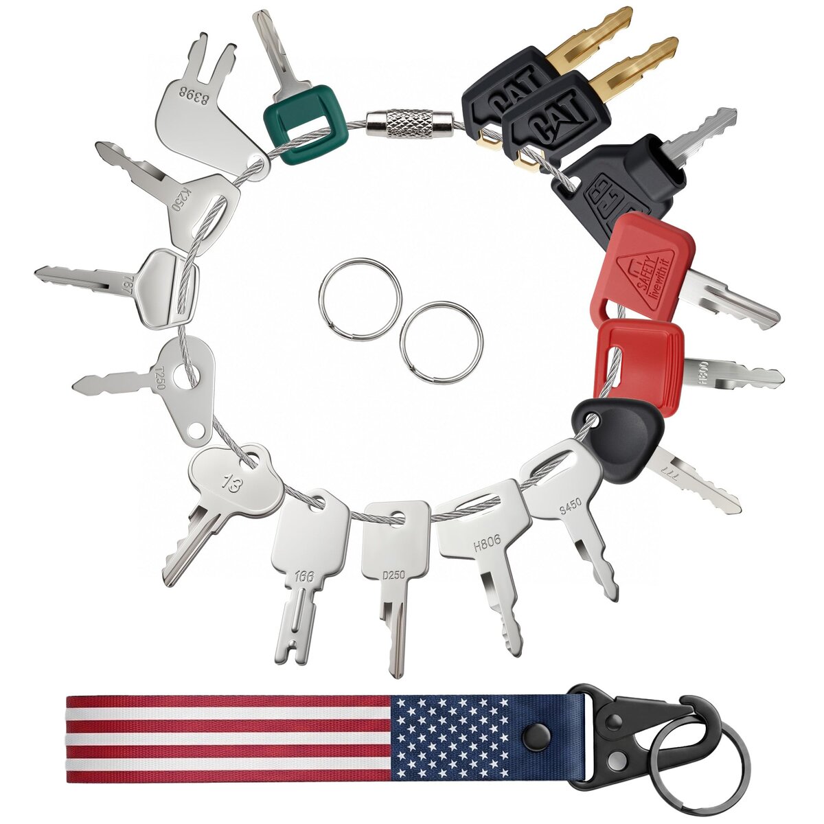 Heavy Equipment Master Key Set 16pc