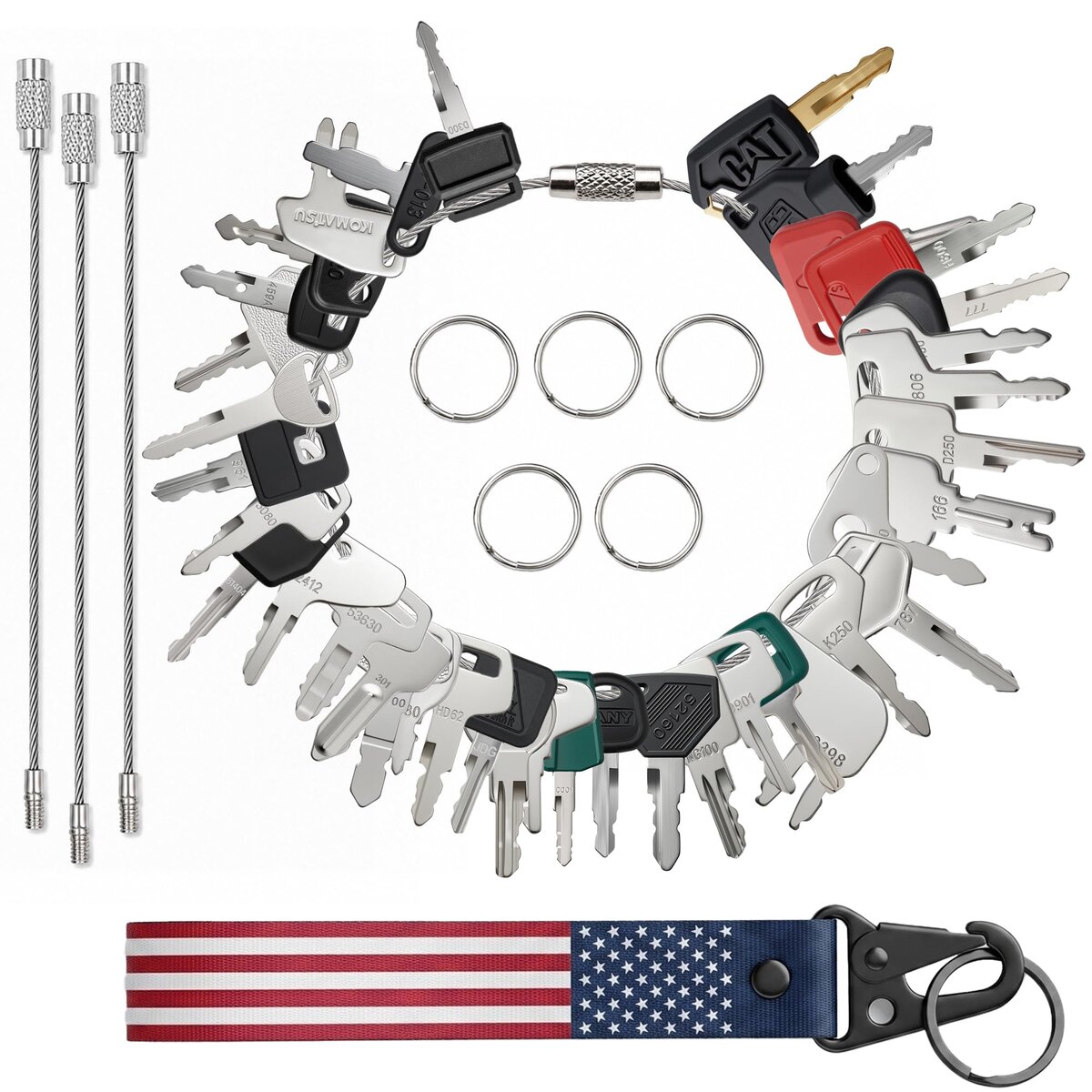 Heavy Equipment Master Key Set 39pc